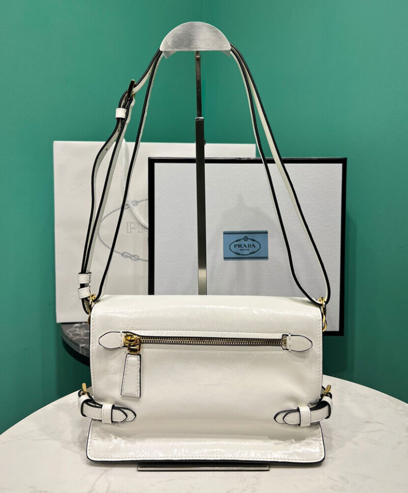 Prada Leather Shoulder Bag 1BD082